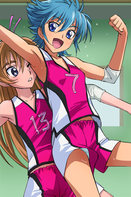 houjou hibiki and nishijima waon (precure and 1 more) drawn by haruyama_kazunori