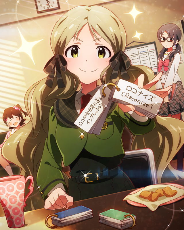 kasuga mirai, handa roco, and takayama sayoko (idolmaster and 1 more)