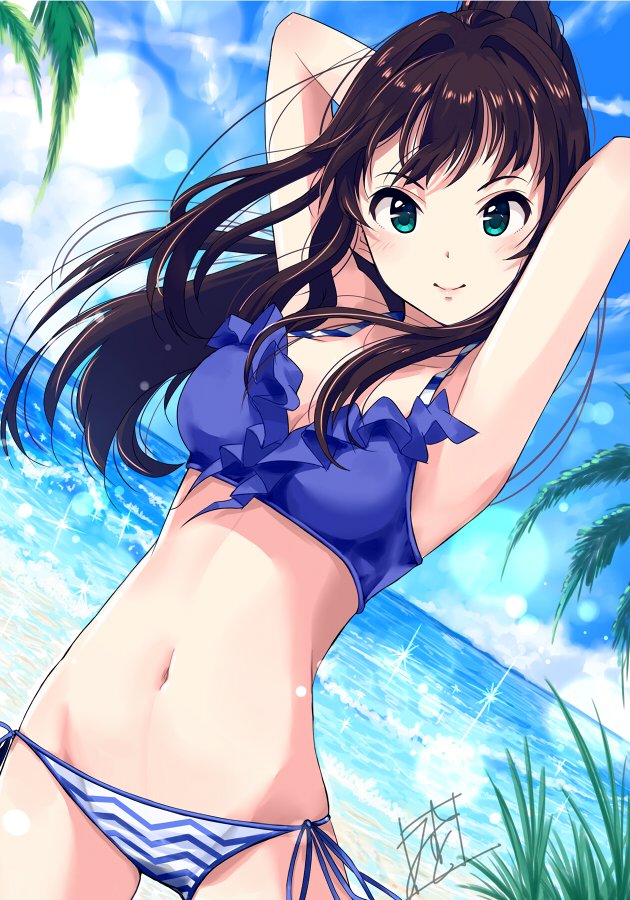 shibuya rin (idolmaster and 1 more) drawn by mistrail