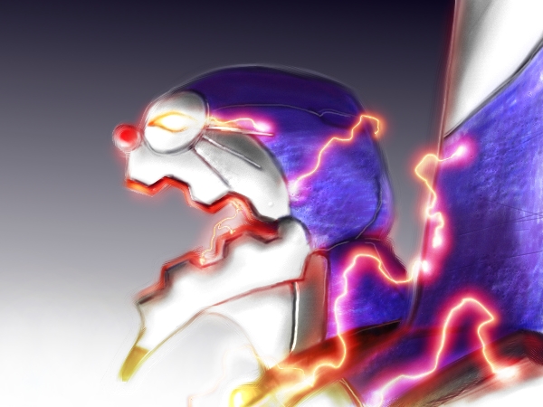 doraemon and eva 01 (neon genesis evangelion and 1 more)