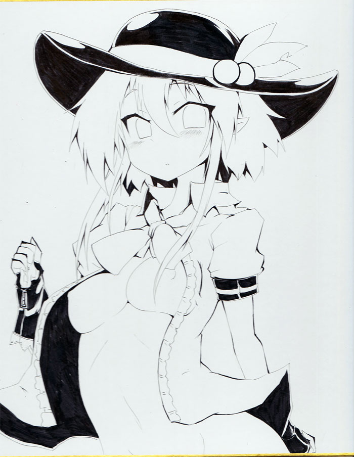hinanawi tenshi (touhou and 1 more) drawn by okiraku_nikku