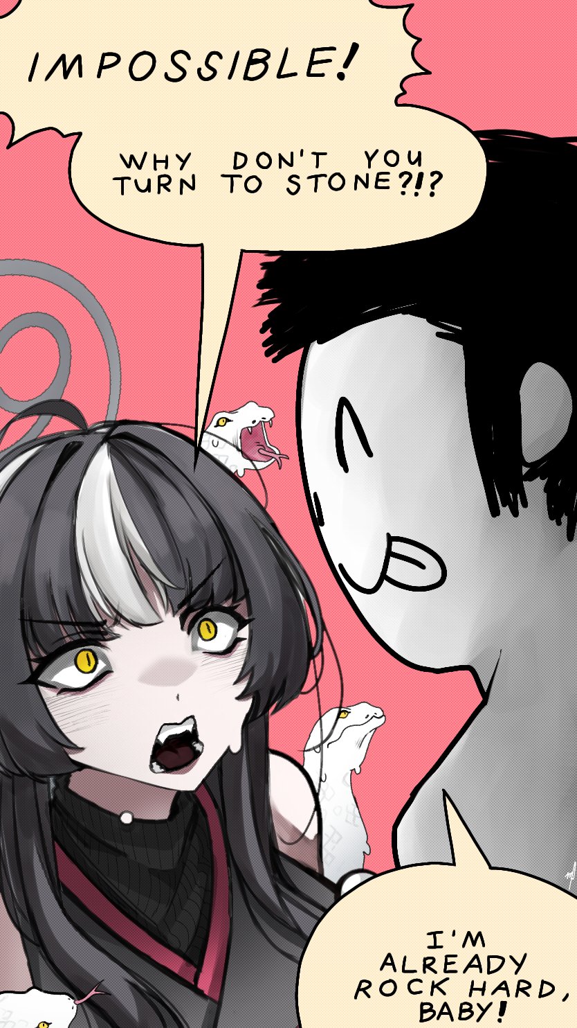 sensei, doodle sensei, and azami (blue archive and 1 more) drawn by alma_(crippling_mark)