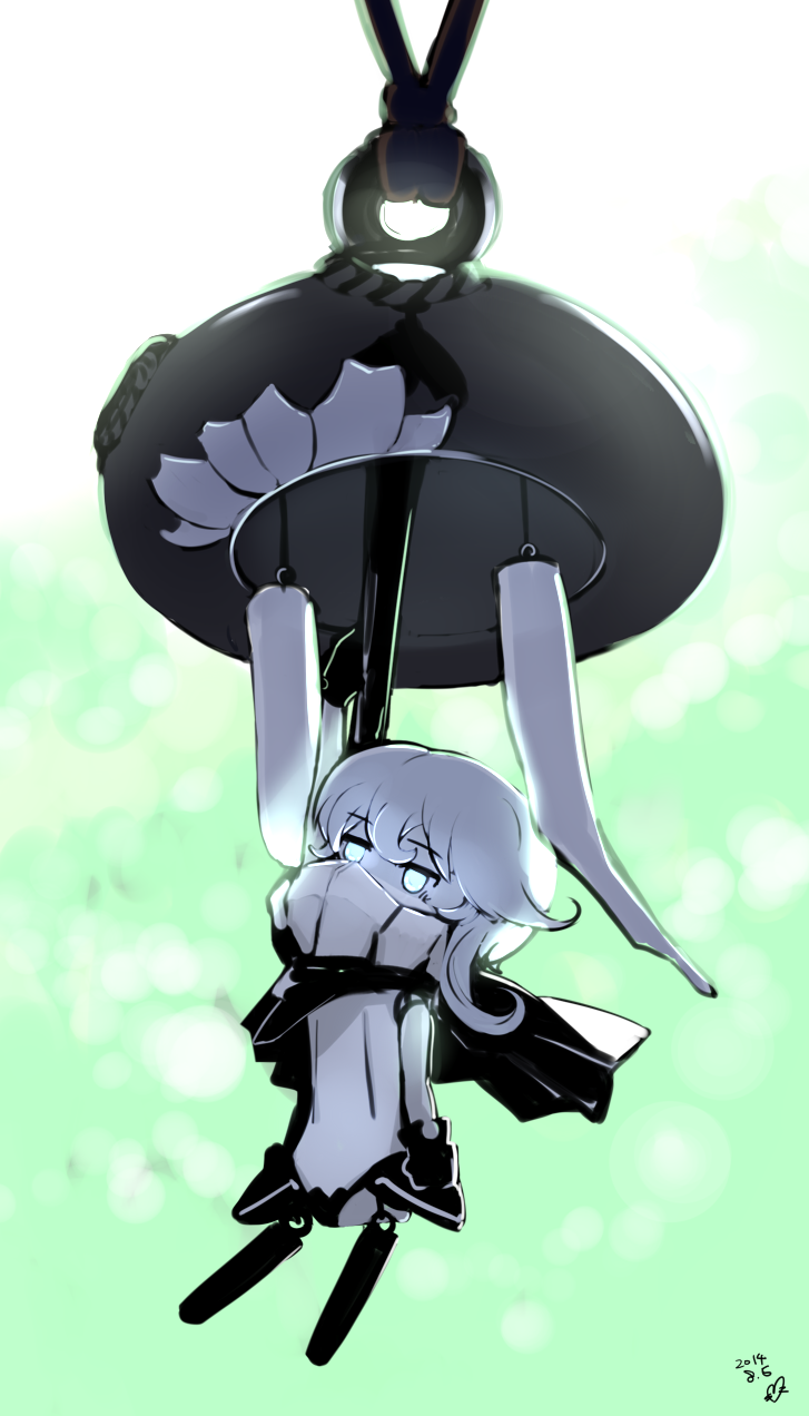 wo-class aircraft carrier (kantai collection) drawn by momo_(higanbana_and_girl)
