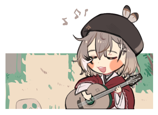 nanashi mumei and friend (hololive and 1 more) drawn by eus_ing