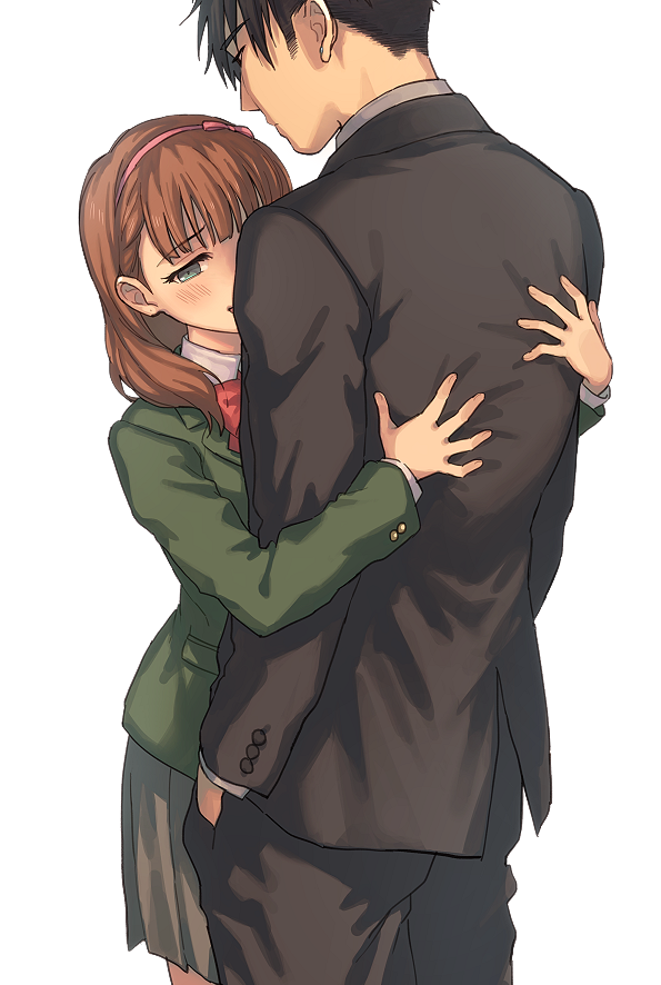 producer and sakuma mayu (idolmaster and 1 more) drawn by nanonin