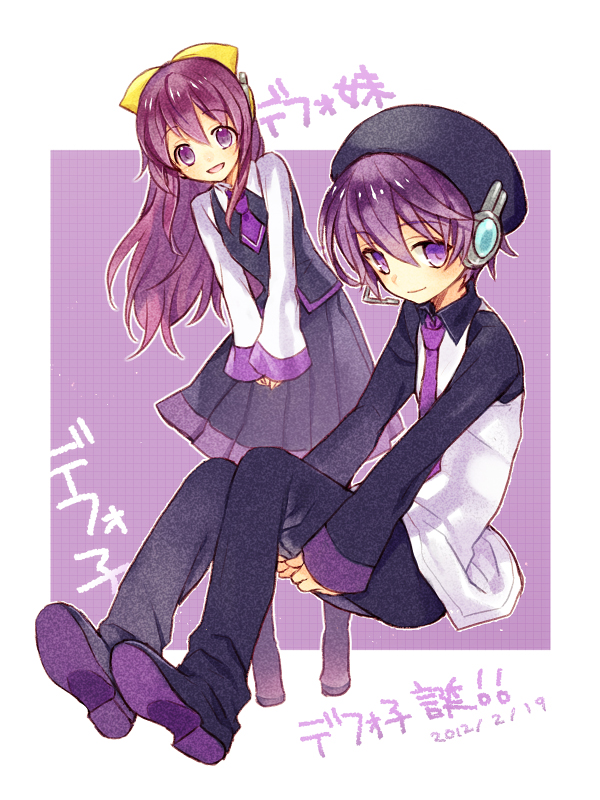 utane uta and utane oto (utau) drawn by renta_(deja-vu)
