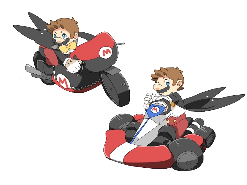 mario and mickey mouse (mario and 3 more) drawn by riomario