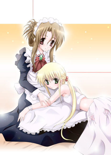 sanzen'in nagi and maria (hayate no gotoku!) drawn by arino_hiroshi