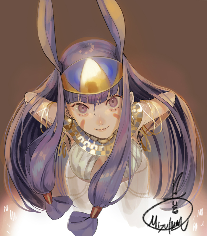 nitocris (fate and 1 more) drawn by mizutame_tori