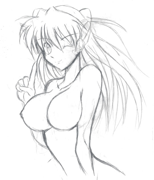 souryuu asuka langley (neon genesis evangelion) drawn by hetano_yokoduki