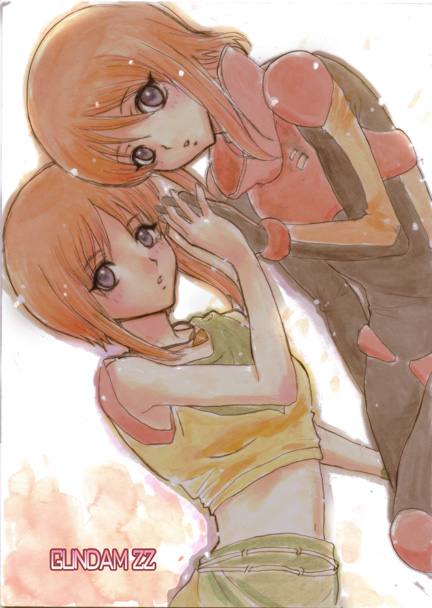 elpeo puru (gundam and 1 more) drawn by izumi_rion