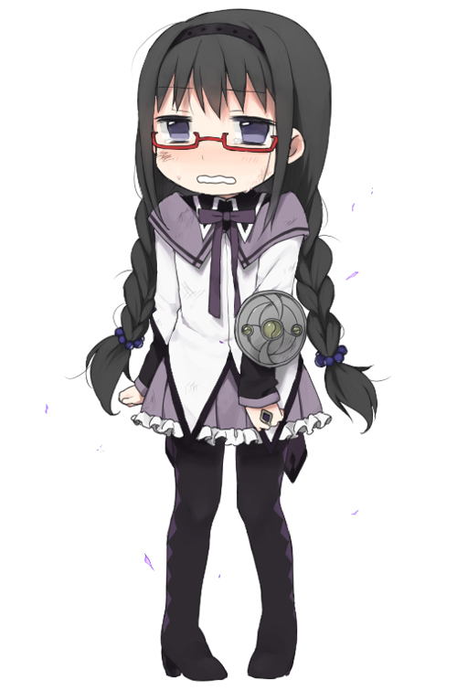 akemi homura (mahou shoujo madoka magica) drawn by tsuduya_(knt31)