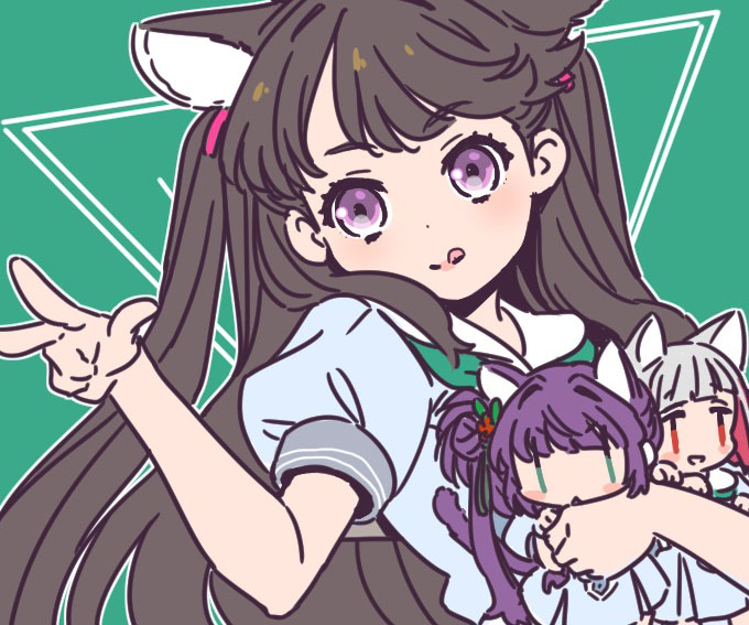 fujishima megumi, otomune kozue, and yugiri tsuzuri (love live! and 1 more) drawn by shinanoya_(satanicad)