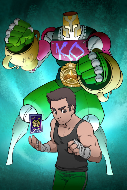 little mac (persona and 1 more) drawn by guilhermerm