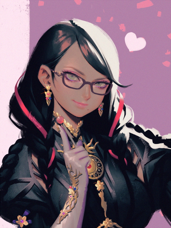 bayonetta (bayonetta and 1 more) drawn by bellhenge