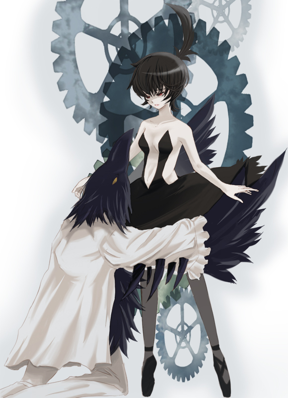 rue, princess kraehe, mytho, and crow mytho (princess tutu) drawn by aomidoro
