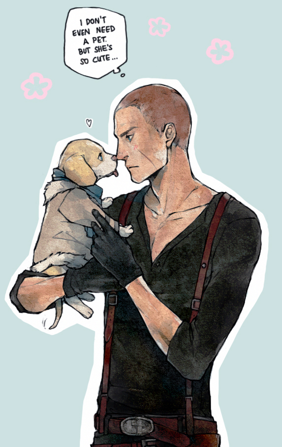 sherry birkin and jake muller (resident evil and 1 more) drawn by lanimalu