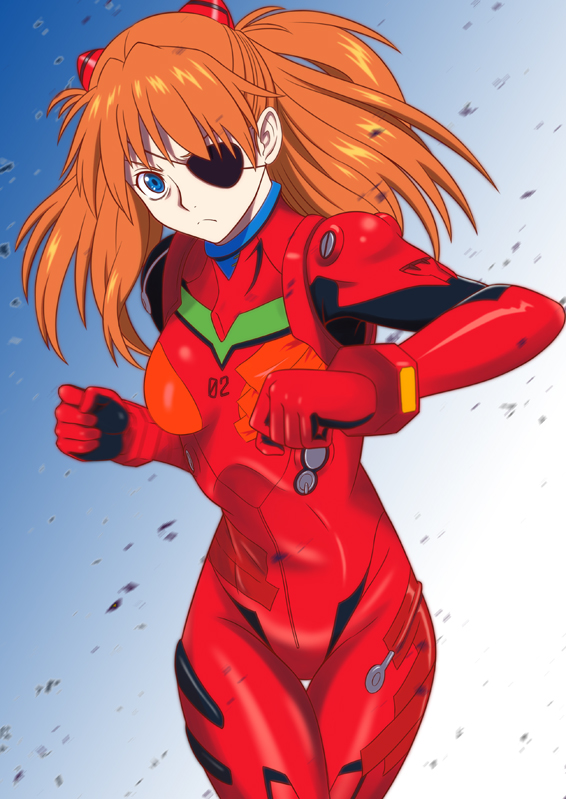 souryuu asuka langley (neon genesis evangelion and 2 more) drawn by cap_(dkdm-d)