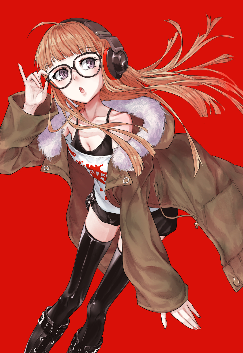 sakura futaba (persona and 1 more) drawn by yuuki_higumo