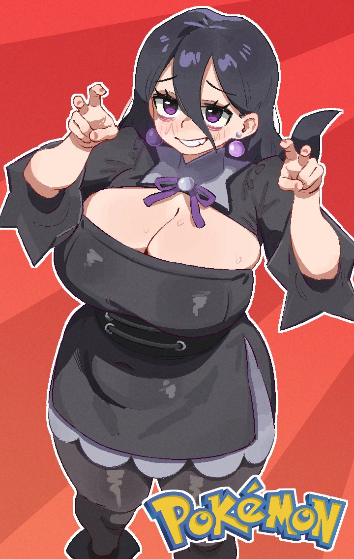 hex maniac (pokemon and 1 more) drawn by denfeltpen