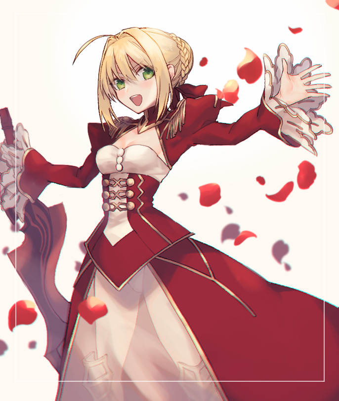 nero claudius (fate and 1 more) drawn by katagiri_(mighty_swing)