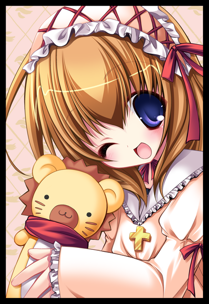 ushiromiya maria and sakutarou (umineko no naku koro ni) drawn by sakura_rio
