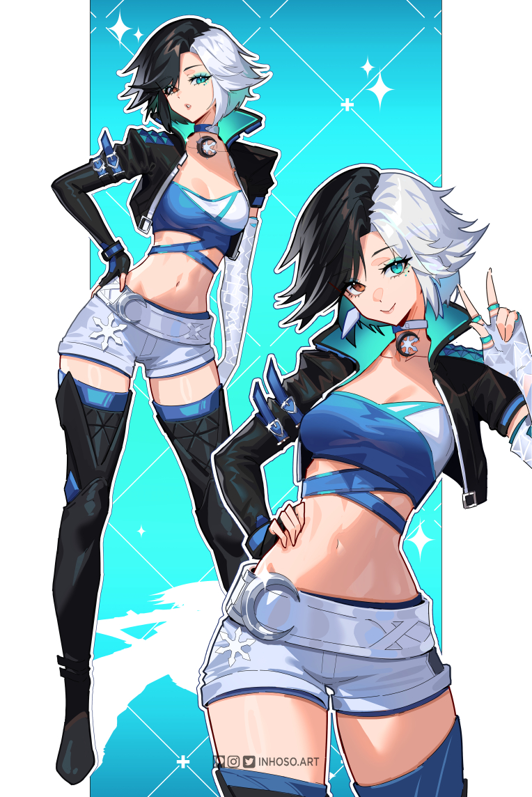 luna snow (marvel and 1 more) drawn by inhoso