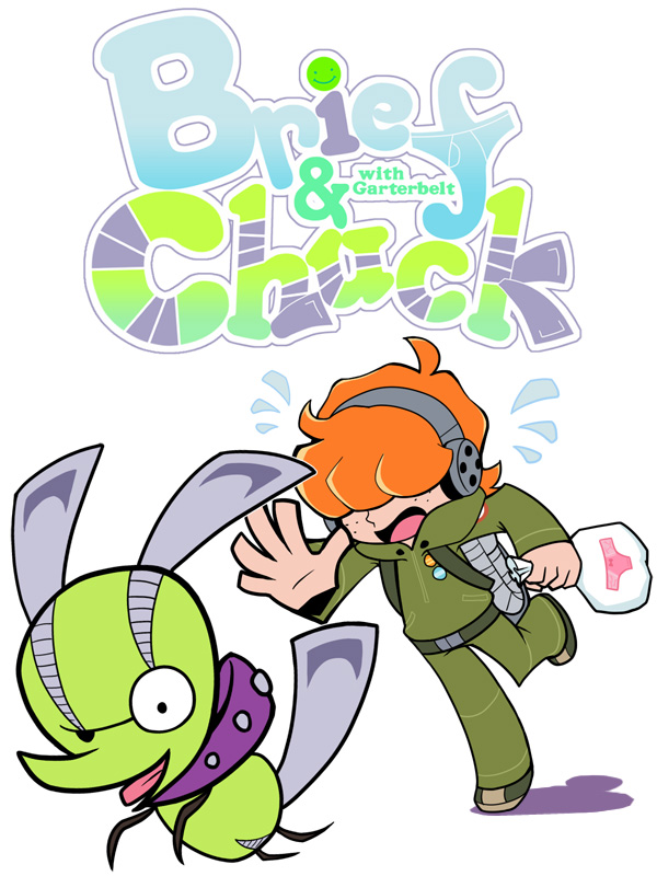 brief and chuck (panty & stocking with garterbelt) drawn by ruei_(chicking)