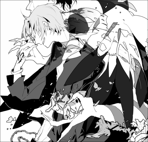 gilles de rais and uryuu ryuunosuke (fate and 1 more) drawn by suou_(sdurorhr)