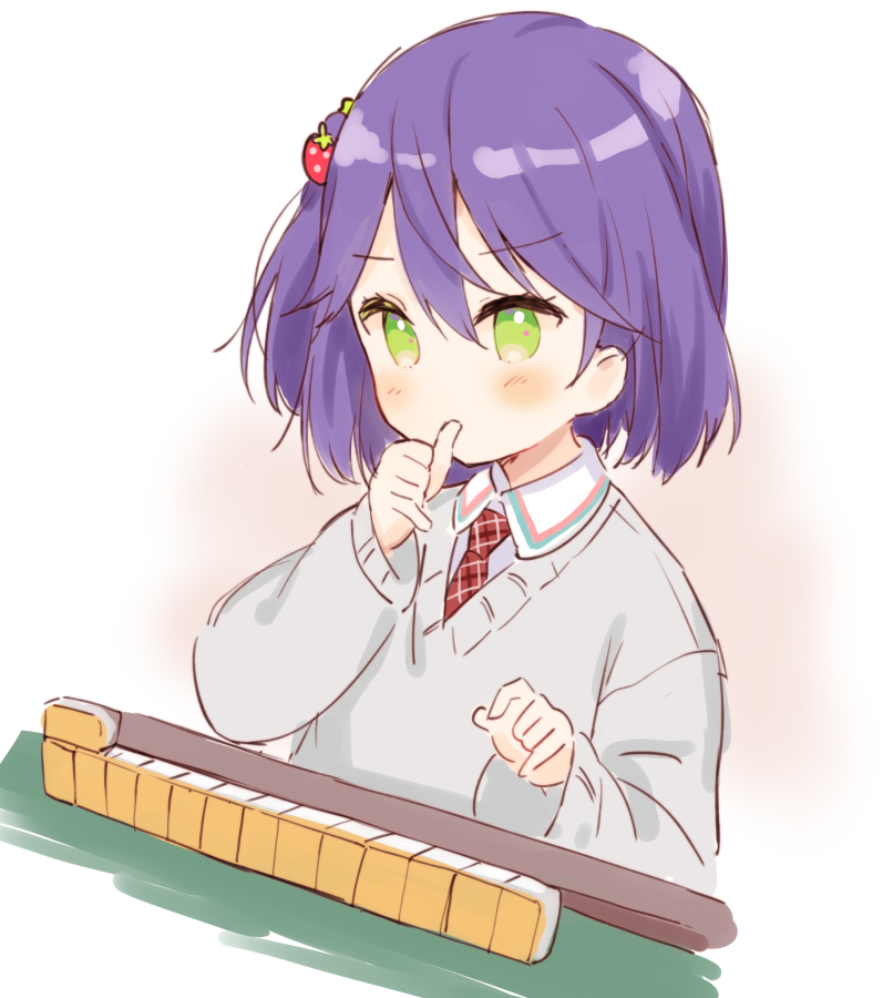 kenmochi touya and kenmochi touko (nijisanji) drawn by meito_(maze)