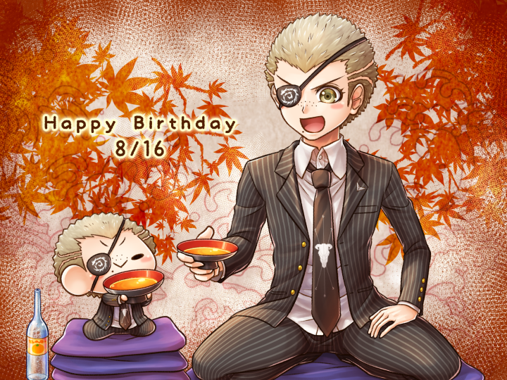 kuzuryu fuyuhiko (danganronpa and 1 more) drawn by yumaru_(marumarumaru)