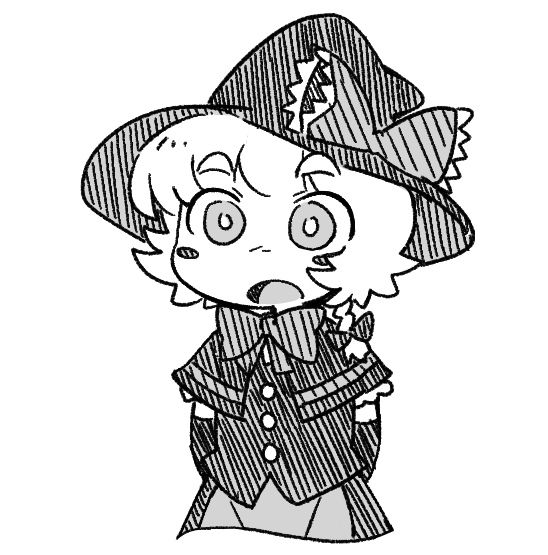 kirisame marisa and meguru (touhou and 1 more) drawn by bseibutsu