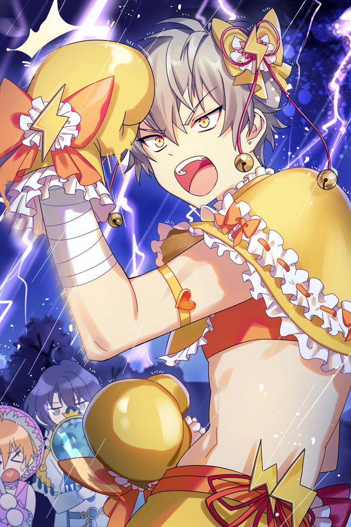 peruca, sion, and nandin (saibai shounen) drawn by shokill
