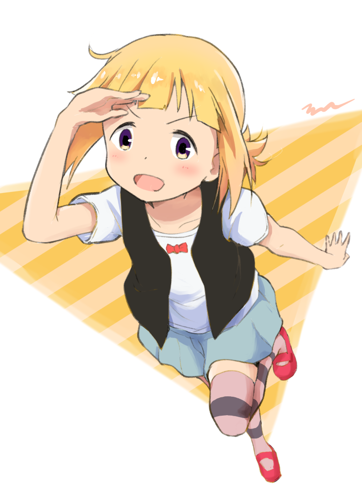 kise saki (mitsuboshi colors) drawn by aayh