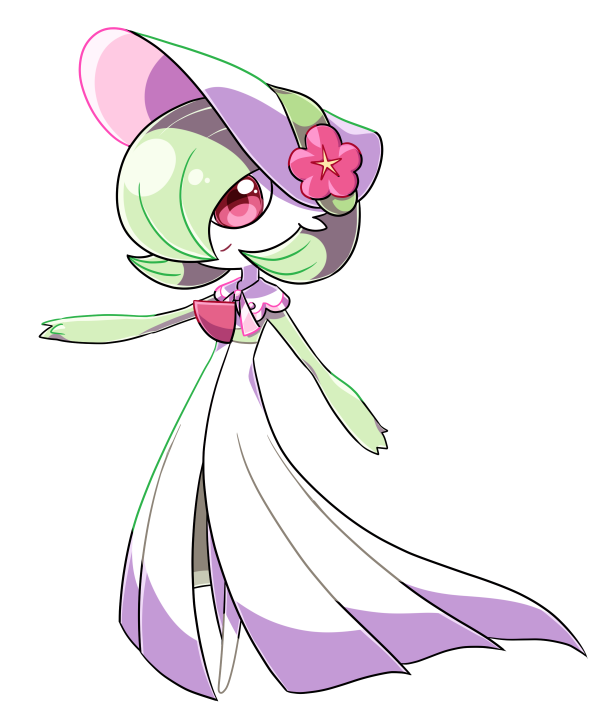gardevoir (pokemon and 1 more) drawn by marupi_marupipi