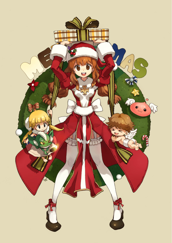 high priest and angeling (ragnarok online) drawn by tiv