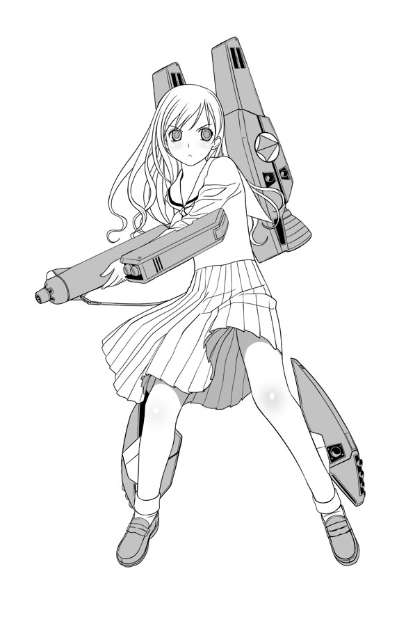 toudou shimako, vf-1, and vf-1 super (macross and 3 more) drawn by a1_(initial-g)