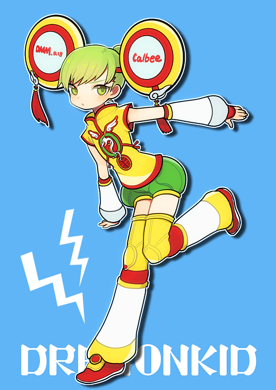 huang pao-lin and dragon kid (tiger & bunny) drawn by dadami