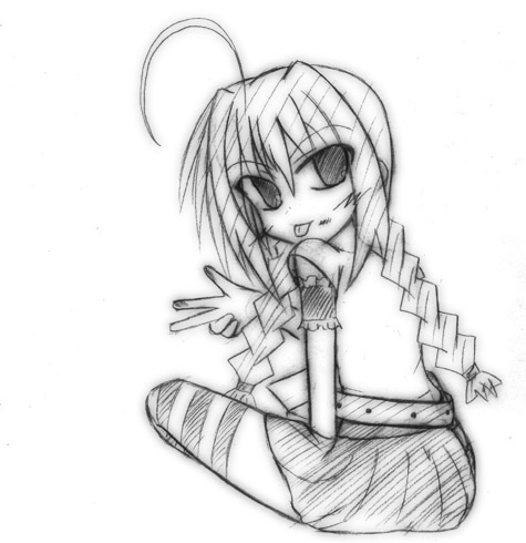 vita (lyrical nanoha and 2 more) drawn by kakunouko