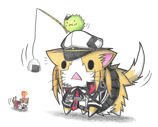 admiral, akagi, graf zeppelin, and non-human admiral (kantai collection) drawn by neko_kyo