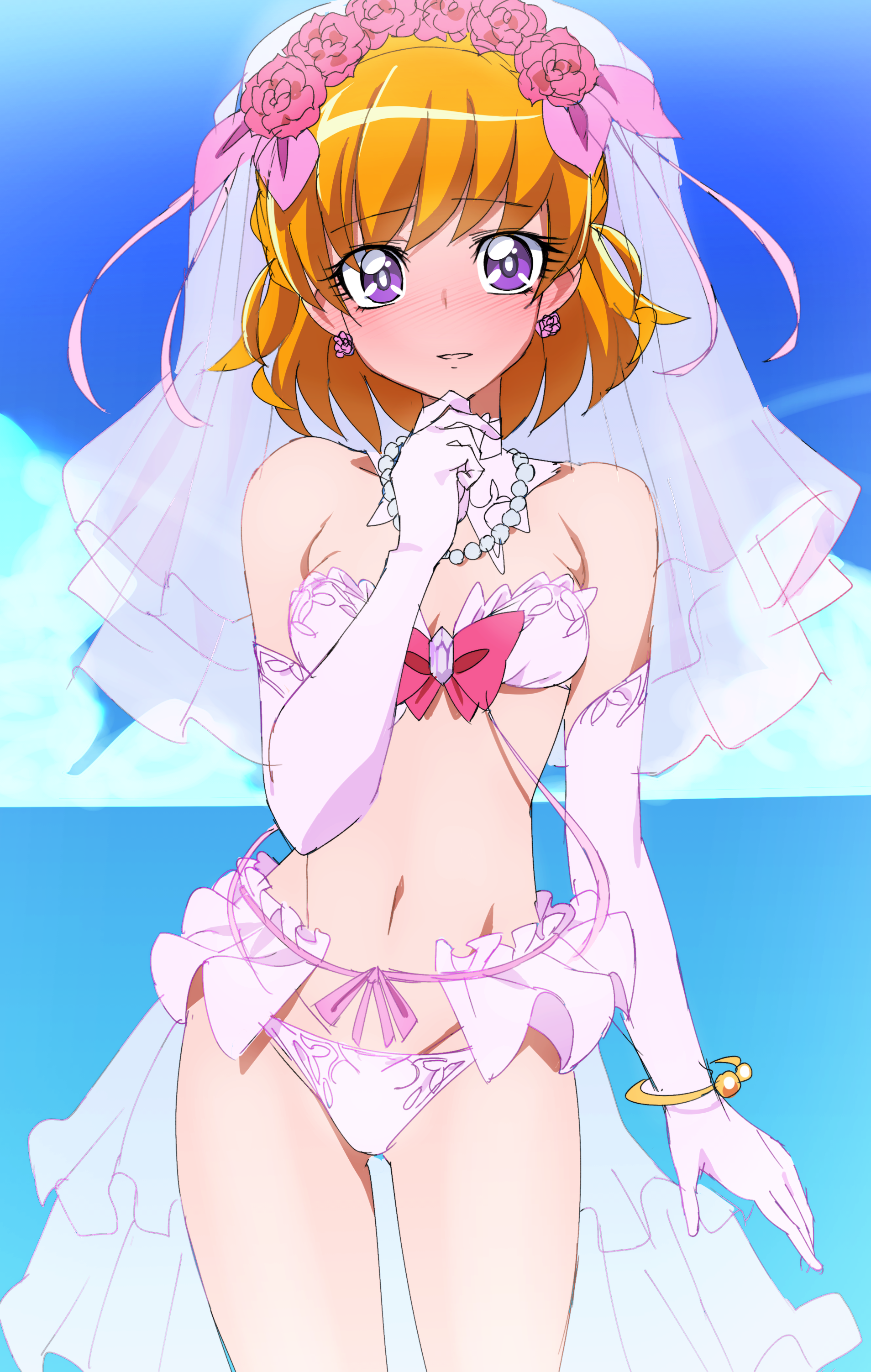 朝日奈みらい　エロ asahina mirai (precure and 1 more) drawn by oimanji | Danbooru