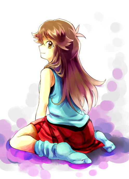 leaf (pokemon and 1 more) drawn by zin_(mame_denkyu)