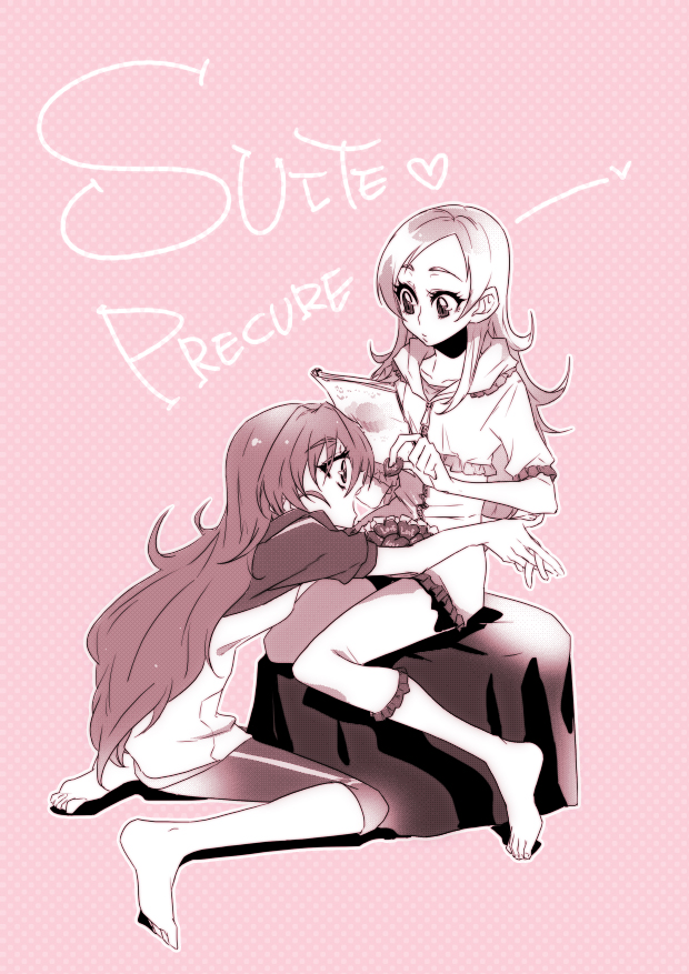 houjou hibiki and minamino kanade (precure and 1 more) drawn by tima