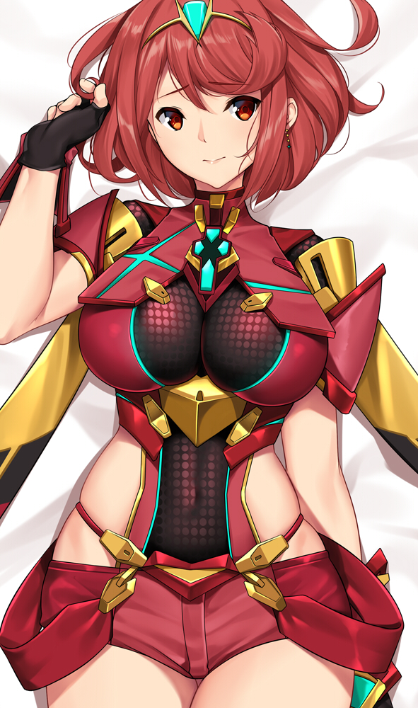 pyra (xenoblade chronicles and 1 more) drawn by tony_guisado