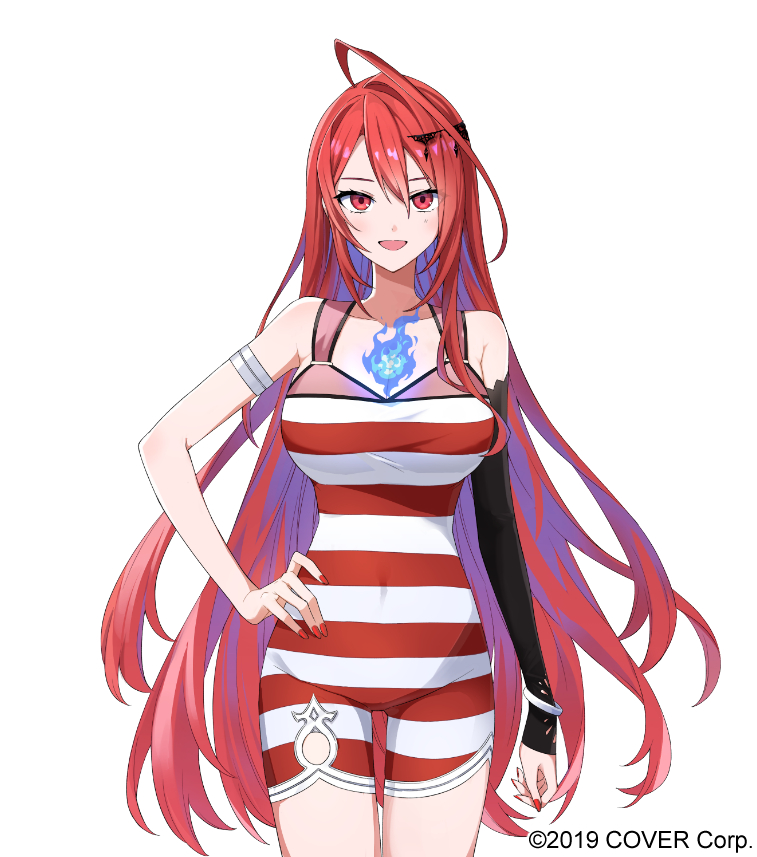 elizabeth rose bloodflame (hololive and 1 more) drawn by aneco_(westsea1227)