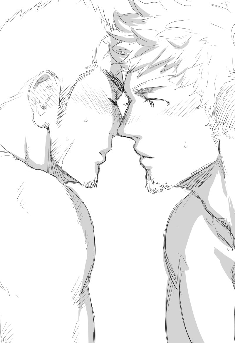 wakan tanka and tamamura gunzo (tokyo afterschool summoners) drawn by unplugged_line
