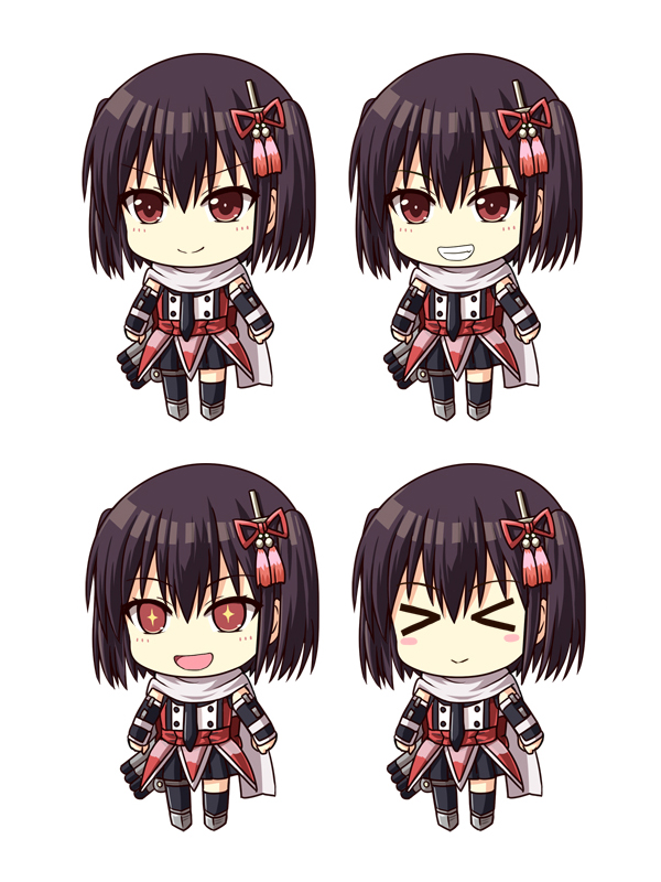 sendai and sendai kai ni (kantai collection and 1 more) drawn by haura_akitoshi