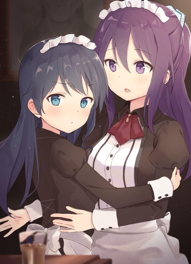 koashi mutsumi and nikotama mai (alice gear aegis) drawn by hide_0