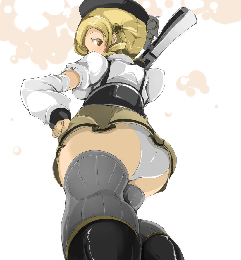 tomoe mami (mahou shoujo madoka magica) drawn by name_john