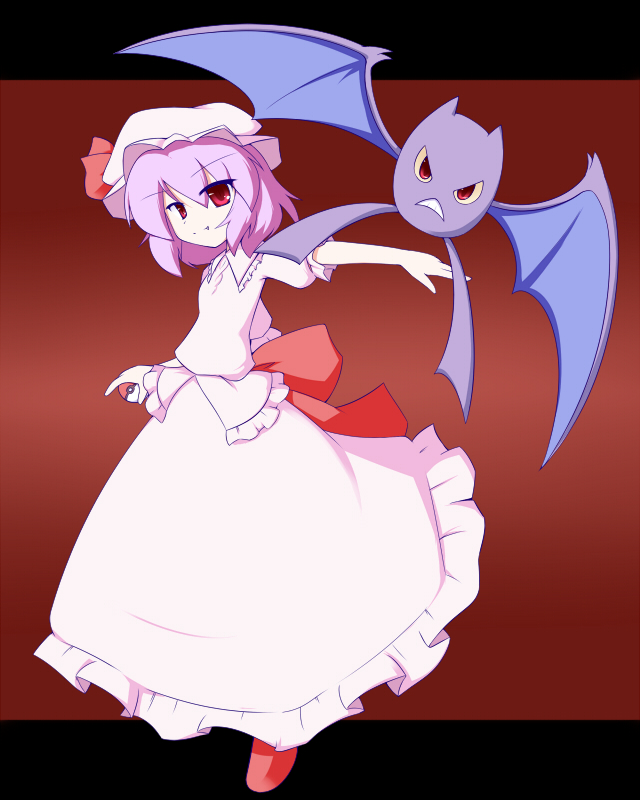 remilia scarlet and crobat (touhou and 1 more) drawn by miyo_(miyomiyo01)